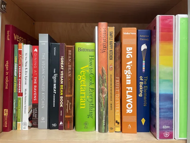 My second cookbook shelf
